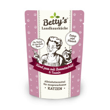 Betty's Country Kitchen Fresh Bag Tīrā liellopa gaļa ar gurķenes eļļu 100 g