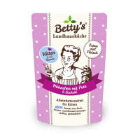 Svaiguma iepakojumi Betty's Country Kitchen kaķēniem ar vistu un tītaru 100g