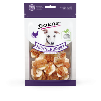 200335 DOKAS Dried chicken breast with banana 70g