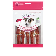 200908 DOKAS 5 cm chew bone with duck 12pcs